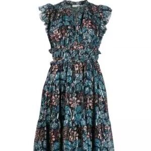 Ulla Johnson Renata Dress Indigo - Size 6
